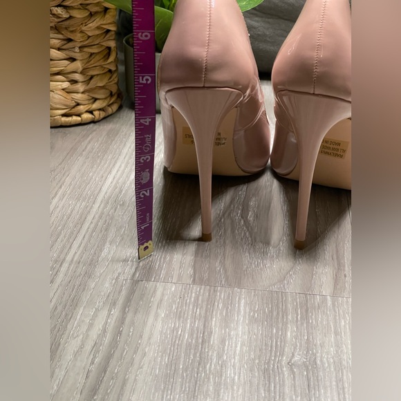 Elegant Collection Nude Blush Raelynn Heels - Picture 5 of 9